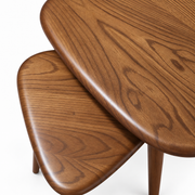 Pebble Organic Nesting Side Table Set (Set of 2)