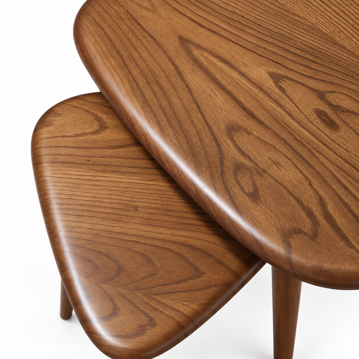 Pebble Organic Nesting Side Table Set (Set of 2)
