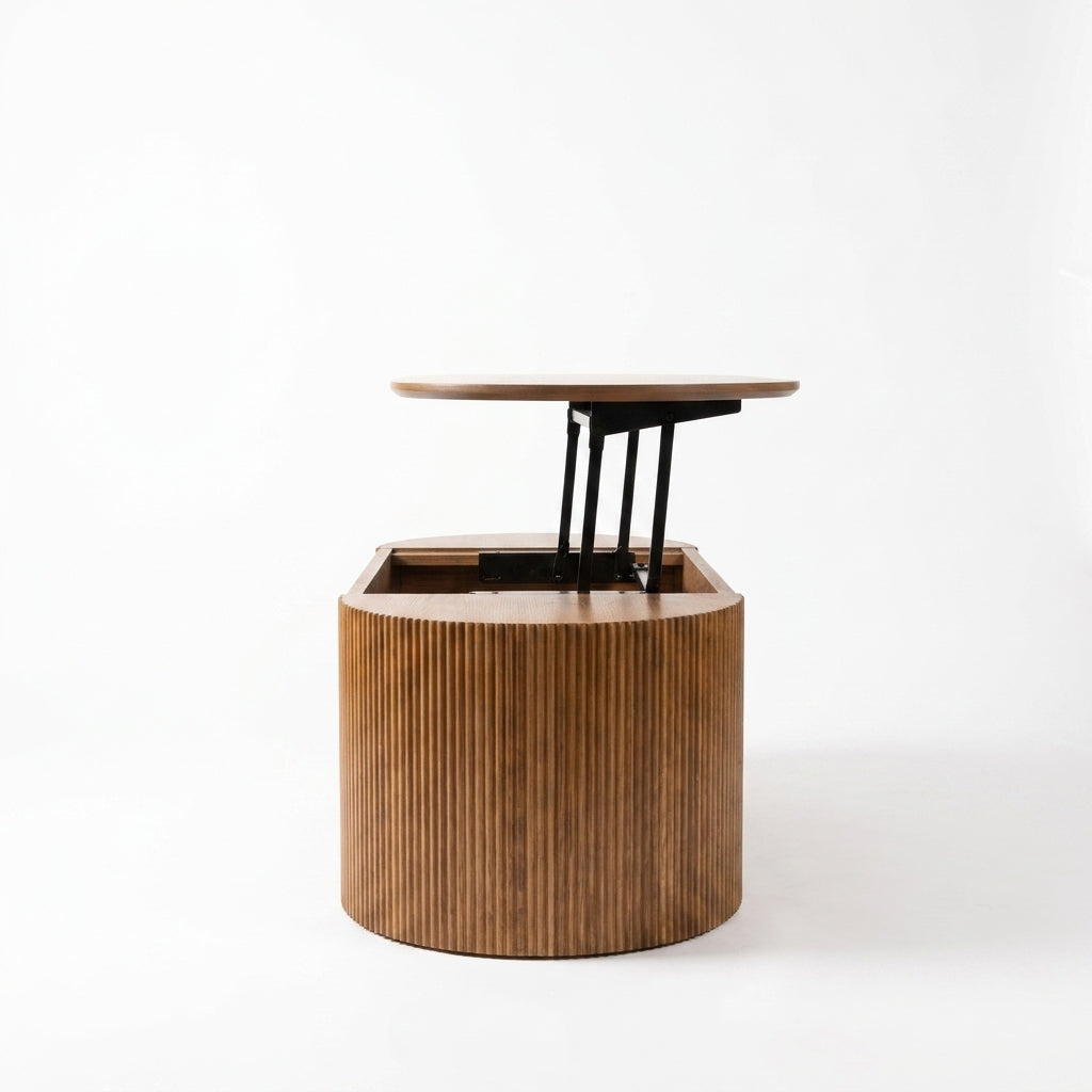 Levant Fluted Lift-Top Coffee Table