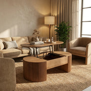Levant Fluted Lift-Top Coffee Table